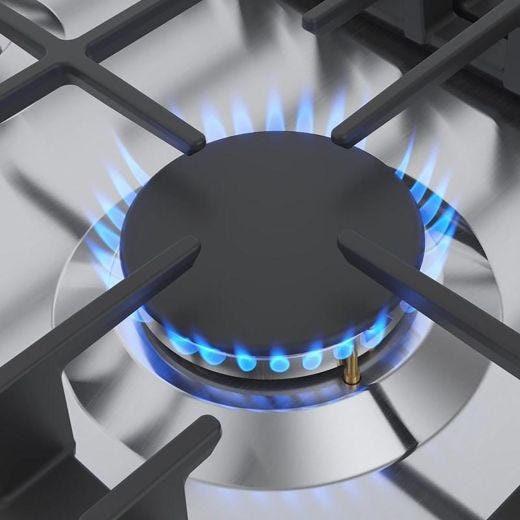 24" Gas Cooktop, 500 Series, Stainless Steel