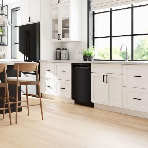 24" Built-in Dishwasher with Home Connect® Black