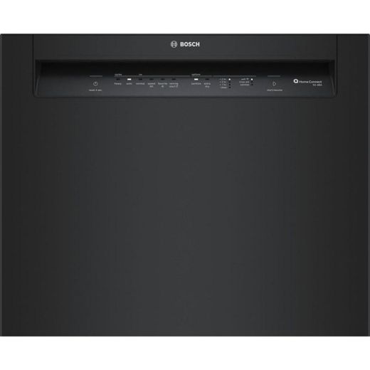 24" Built-in Dishwasher with Home Connect® Black