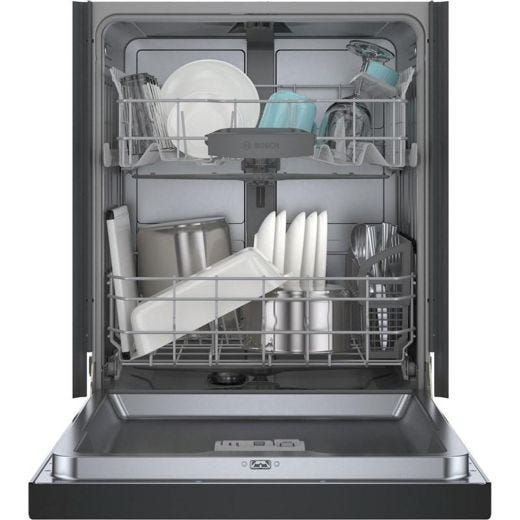24" Built-in Dishwasher with Home Connect® Black