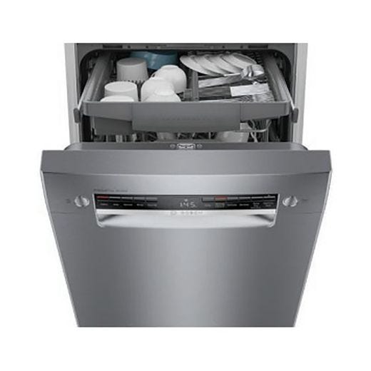 ADA 18" Recessed Hndl, 4/4 Cycles, 3rd Rck,46 dBA, - SS