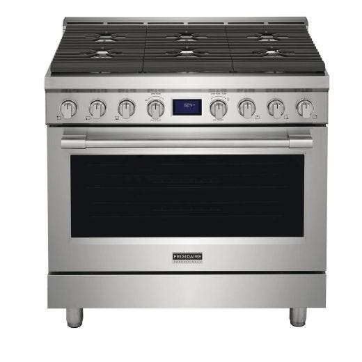 36" Front Control Freestanding Gas Range