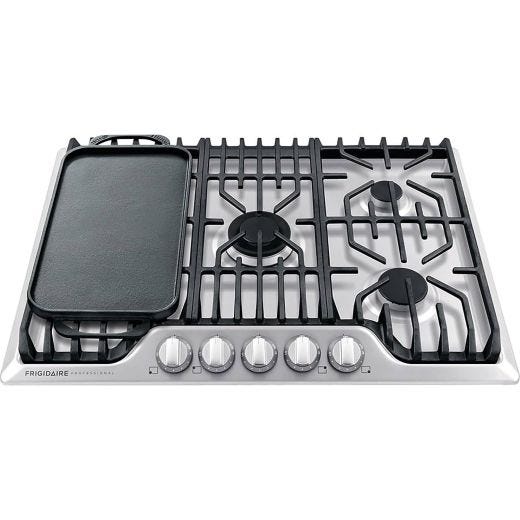 30" Gas Cooktop with Griddle