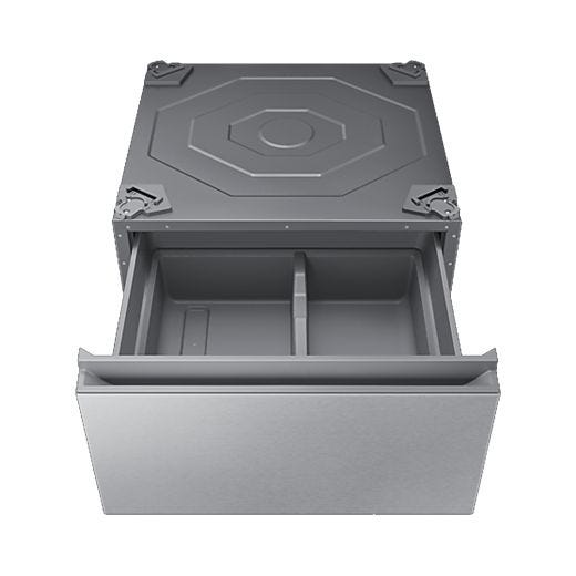 Samsung Bespoke Pedestal with Drawer in Stainless Steel