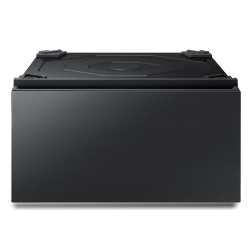 Samsung Bespoke Pedestal w/ Drawer in Black Stainless Steel
