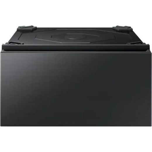 Samsung Bespoke Pedestal w/ Drawer in Black Stainless Steel