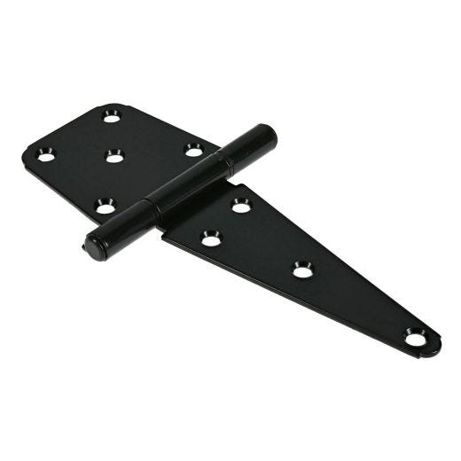 Black 4X4 Heavy T-Hinge 6"