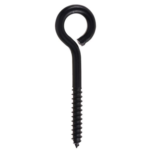 Black Lag Eyebolt 3/8X4-1/2"