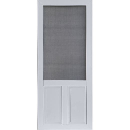 Porte Moustiquaire Explorer en Vinyle Blanc 36" x 80"