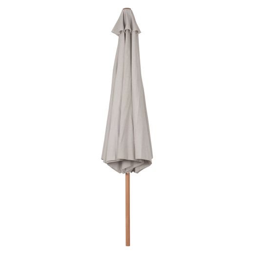 Market Umbrella Wood Look 11.5' - Beige