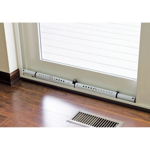 Adjustable Folding Door Security Bar