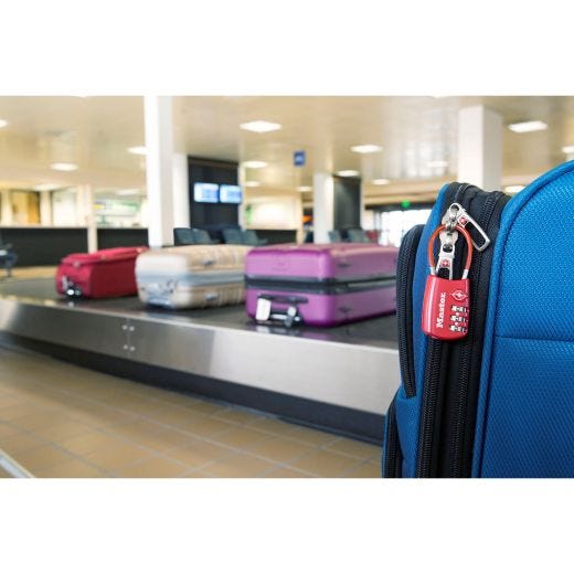 1-3/16" Set Your Own Combination Luggage Lock Assorted Color
