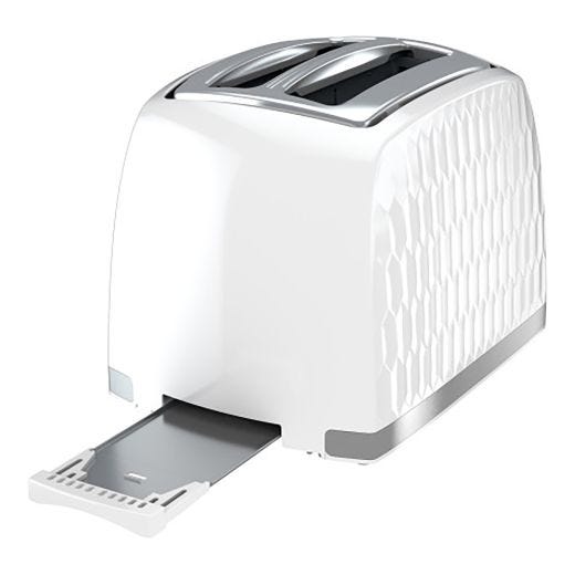 Black + Decker Toaster 2 Slice- White