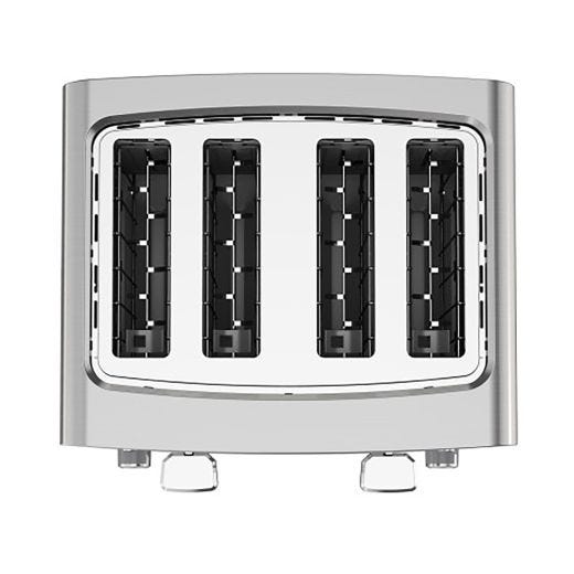 Black + Decker Toaster 4 Slice Stainless Steel