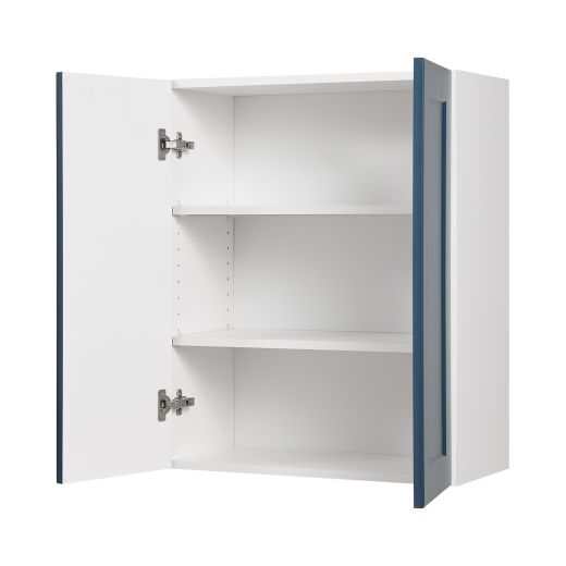Wall Cabinet 24x30 Shaker Dark Blue