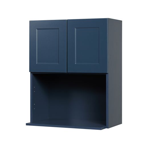 Wall Micro-Wave Cabinet 24x30 Dark Blue