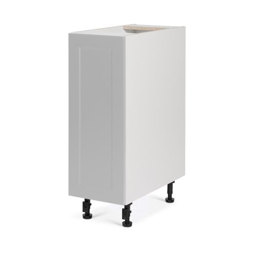 Base Cabinet 1 Door 12 Shaker Light Grey