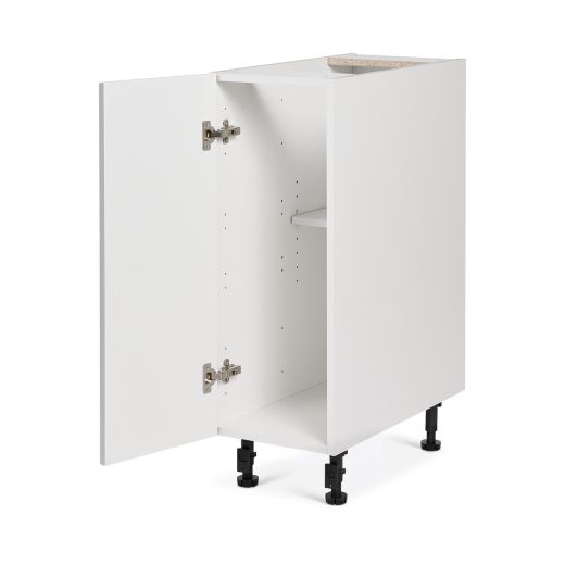 Base Cabinet 1 Door 12 Shaker Light Grey