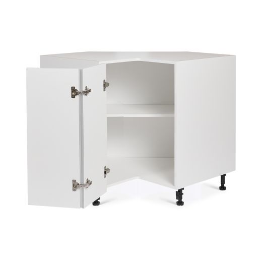 Base Corner 36x36 Shaker Light Grey
