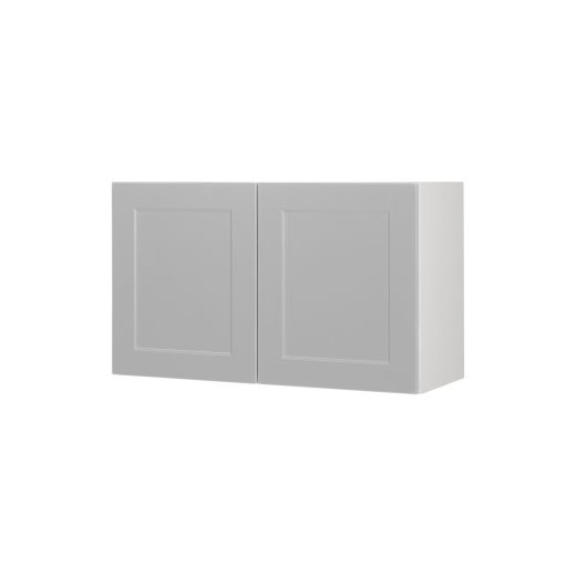 Wall Oven Cabinet 30x18 Shaker Dark Light Grey