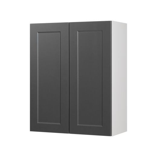 Wall Cabinet 24x30 Shaker Moonlight Grey