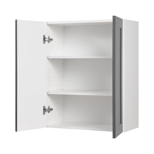 Wall Cabinet 24x30 Shaker Moonlight Grey