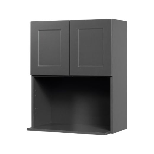 Wall Micro-Wave Cabinet 24x30 Moonlight Grey
