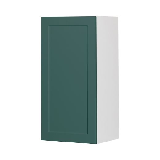Wall Cabinet 18x30 Shaker Dark Green Luminia