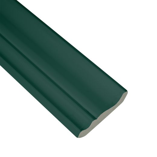 Ogee Crown Modling 96'' Dark Green Luminia