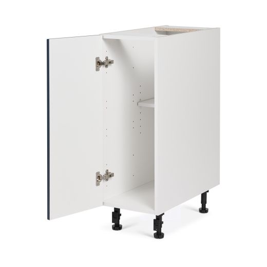 Armoire de Base 1 Porte 9 Shaker Bleu Foncé