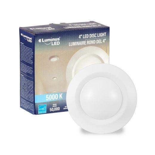 Luminus 4" 5000K LED Disc Light