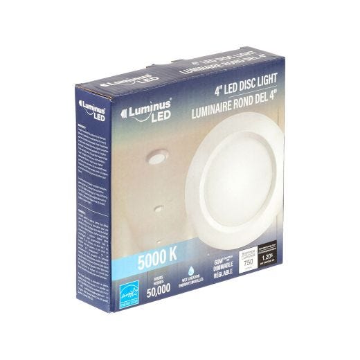 Luminus 4" 5000K LED Disc Light
