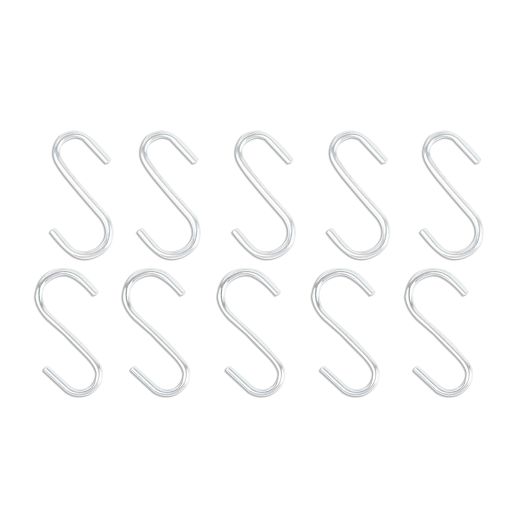 Crochets en S Remplacement pour Sangle de Bâche - 10/paquet