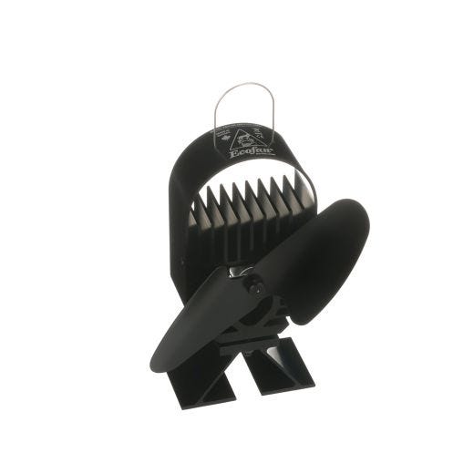 Ecofan Heat Powered Wood and Pellet Stove Fan, 160CFM, Black