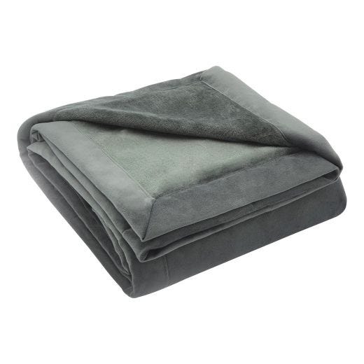 Seren Velvet and Plush Throw 50 x 60