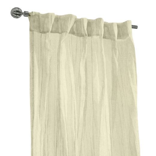 Panneau de Rideau Transparent à Double Tête Paloma 52 x 84