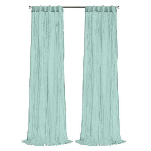 Panneau de Rideau Transparent à Double Tête Paloma 52 x 84