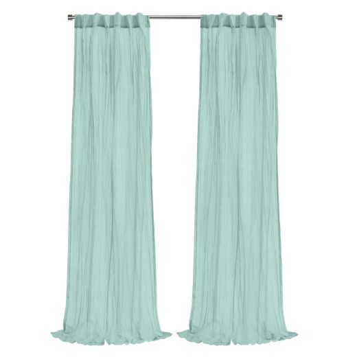 Panneau de Rideau Transparent à Double Tête Paloma 52 x 84