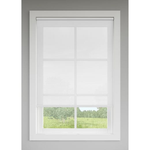Solar Roller Shade 37"x72"- Chalk