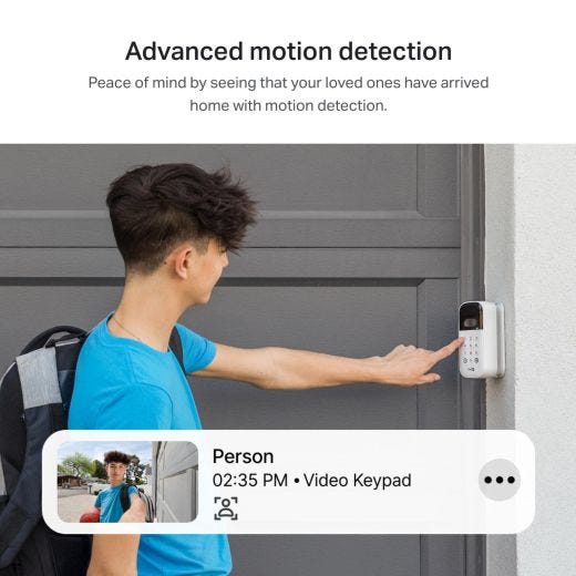 MyQ Smart Garage Video Keypad