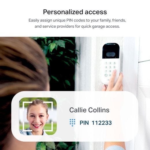 MyQ Smart Garage Video Keypad