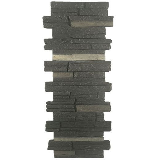 Stacked Stone Pillar Panel 24" ID x 48"