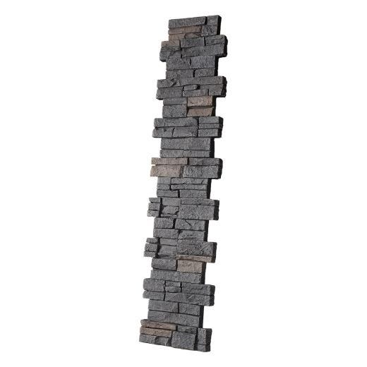 Stacked Stone Pillar Panel 8" ID x 48"