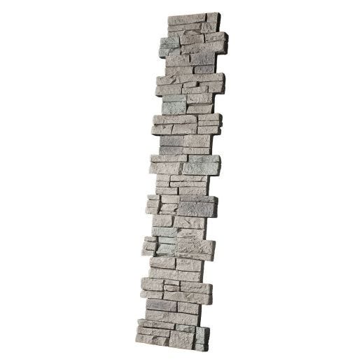 Stacked Stone Pillar Panel 8" ID x 48"