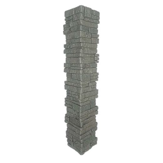 Stacked Stone Post Cover Set 6" ID x 44"