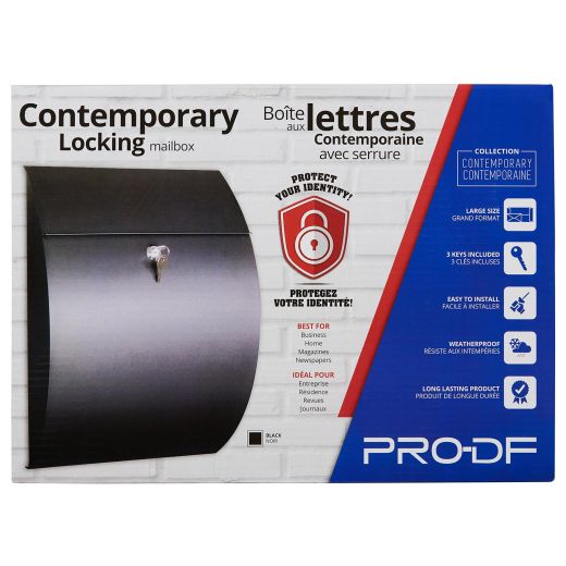 Boîte aux Lettres en Acier Galvanisé Verrouillable