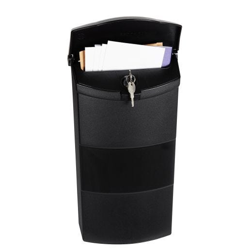 Boîte aux Lettres Verticale Verrouillable en Plastique