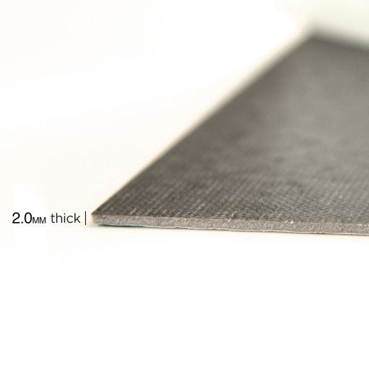 Plancher autocollant chêne naturel 6"x36" 2mm 10,5 pi²/boîte