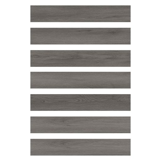 Plancher Autocollant 6"x36" 2mm Charbon 10.5 Pi²/Boîte