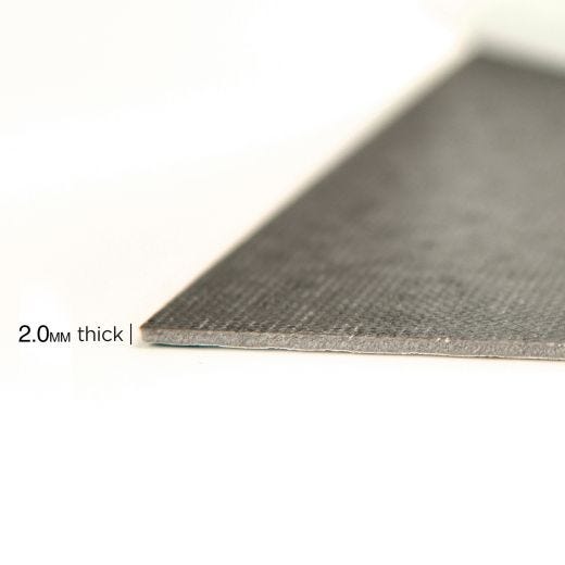 Plancher Autocollant 6"x36" 2mm Gris Clair 10.5 Pi²/Boîte